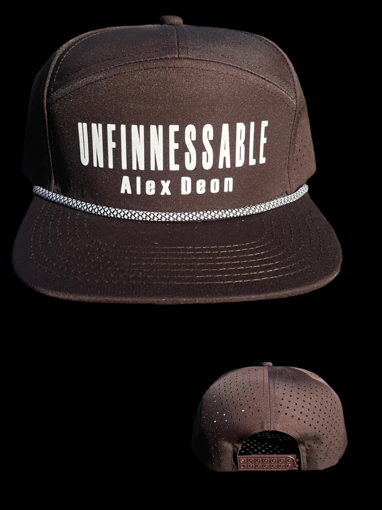 5 Panel Unfinnessable hat (brown)