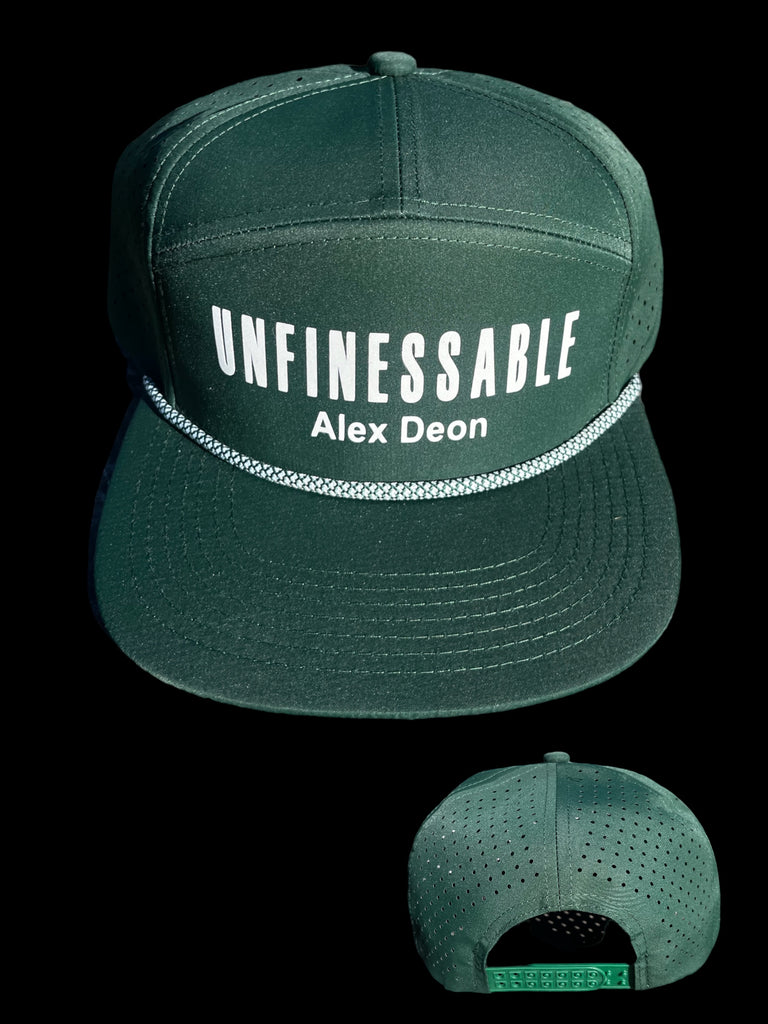 5 panel Unfinnessable cap (green)