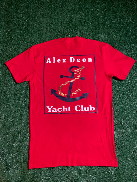 Yacht Club t-shirt (red)