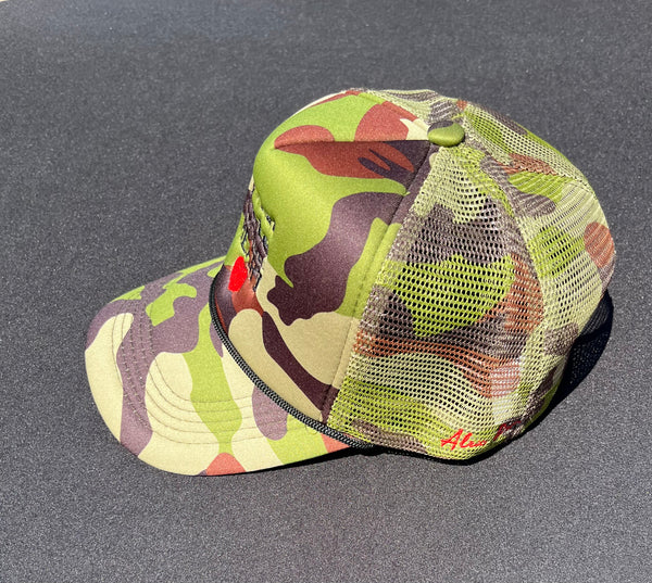 Get That Hate Out Your Heart Trucker Hat(Camo)