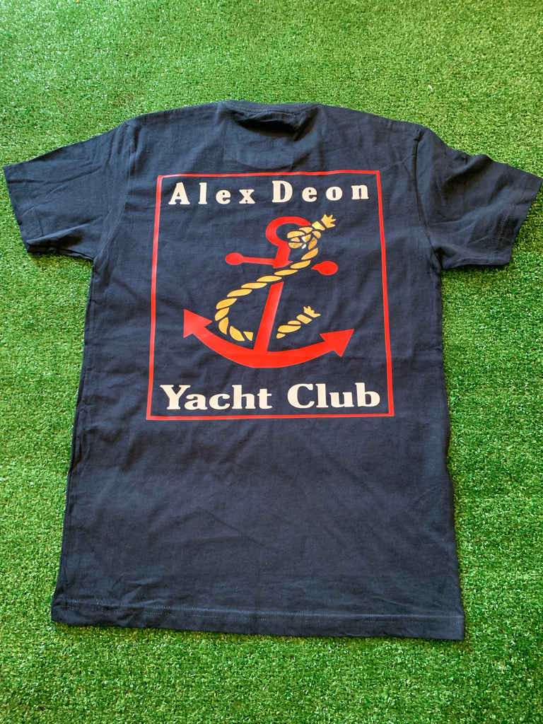 Yacht Club t shirt(navy)