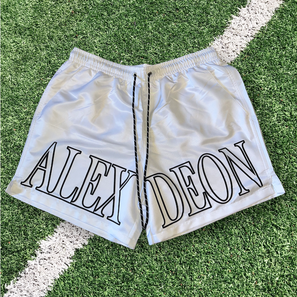 Alex Deon Drawstring shorts (white)