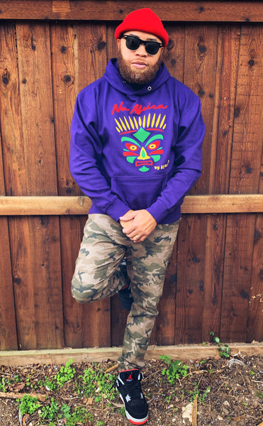 Nu Africa hoodie (purple)