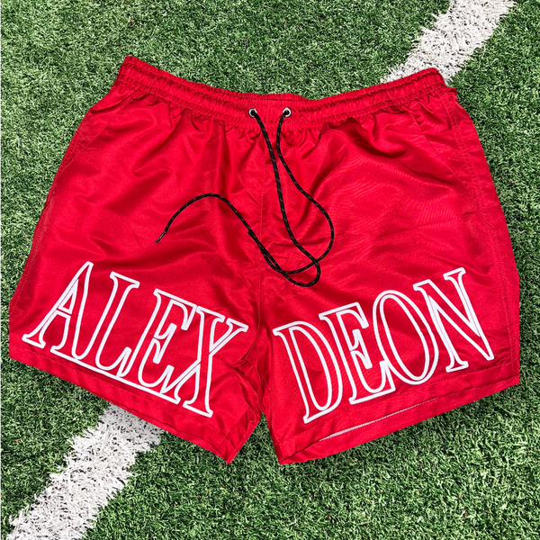 Alex Deon Drawstring Shorts (red)